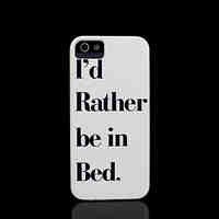 Phrase Pattern Cover for iPhone 4 Case / iPhone 4 S Case