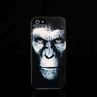 Chimpanzee Pattern Cover for iPhone 4 Case / iPhone 4 S Case