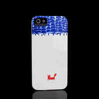Fox Pattern Cover for iPhone 4 Case / iPhone 4 S Case