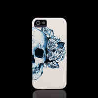 Skull Pattern Cover for iPhone 4 Case / iPhone 4 S Case