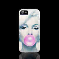 Marilyn Monroe Pattern Cover for iPhone 4 Case / iPhone 4 S Case