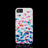 Heart Pattern Cover for iPhone 4 Case / iPhone 4 S Case