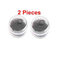 2pcs European Black False Eyelash Individual Lash Fake EyeLash HandMade Makeup Planting Grafting Eyelash Extensions