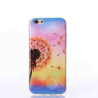 Dandelion Pattern TPU Soft Case for iPhone 6/iPhone 6S