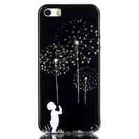 Dandelion Pattern TPU Phone Case for iPhone 5/iPhone 5S