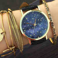 Celestial Blueprint Watch Constellations Vintage Space Unisex Watch Ladies Watch Men's Watch Astronomy Gift Idea