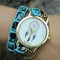 Ladies' New Fashion Dreamcatcher Campanula Wrist Watch Bracelet Watch