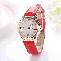 Ladies' Watch Fashion Simple Leisure Belt Diamond Quartz Watch