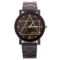 Men's Fashion Watch Geometry Steel Quartz Watch