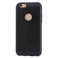Classic  Mesh Plaid Case Silicone Case Anti-shock Back Cover Case For iPhone 6/iPhone 6S