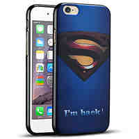 Superman Returns Protective Back Cover Soft iPhone Case for iPhone 6S/iPhone 6