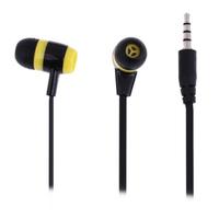 LY-1380 In-Ear Stereo Earphone with Microphone for iPhone iPad HTC Black