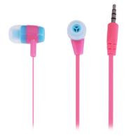 LY-1380 In-Ear Stereo Earphone with Microphone for iPhone iPad HTC Pink