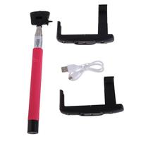 Handheld Wireless Bluetooth Mobile Phone Monopod For Android iPhone Rose