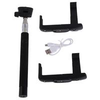Handheld Wireless Bluetooth Mobile Phone Monopod For Android iPhone Black