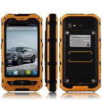 Waterproof 4.0 Touch Screen MTK6572 Android 4.2.2 Cellphone A8 Yellow