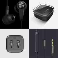 Original Xiaomi Piston 3 3.5mm Jack Wired In-ear Earphone Piston with Microphone for Xiaomi iPhone Cellphone MP3 MP4 Black