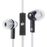 PHW-203 In-ear Earphone with Microphone for iPhone Samsung Huawei - White