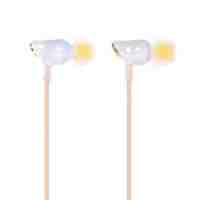 COTEETCI EH-02 In-ear 3.5mm Earphone Headset with Microphone for iPhone Samsung HTC - Gold