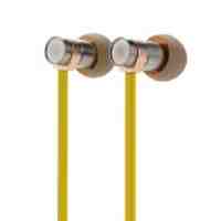 COTEETCI EH-03 In-ear 3.5mm Headset Earphone with Microphone for iPhone Samsung HTC - Yellow