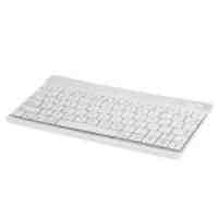 Wireless Bluetooth 3.0 Keyboard, Support iOS Android Windows - White