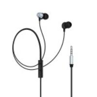 HOCO EPM02 3.5mm In-ear Stereo Earphone with Microphone for iPhone Samsung - Grey