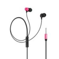 HOCO EPM02 3.5mm In-ear Stereo Earphone Headset with Microphone for iPhone Samsung - Rose