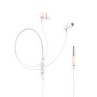 HOCO EPM02 3.5mm In-ear Stereo Earphone Headset with Microphone for iPhone Samsung - Gold