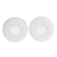 Ear Cushions Earmuffs Replacement for Monster Beats Wireless Solo Bluetooth Headphone (1 Pair) - White