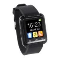 U80 Health Sport Smart Bluetooth Watch for Android Phone - Black