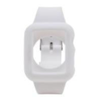 Silicone Gel Watch Band for Apple Watch 38mm - White
