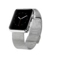 Metal Wristband Watch Band for Apple Watch 38mm - Silver