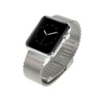 Metal Wristband Watch Band for Apple Watch 38mm - Silver