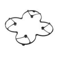 Propeller Protection Blades Cover Ring for RC Hubsan H107C X4 Mini Quadcopter - Black