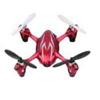 HUBSAN X4 H107C RC Quadcopter 2.4G 4CH with 2.0MP HD Camera Video Recoding - Red / Silver