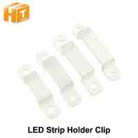 15mm led strip clip for IP65,IP67,IP68 led strip, silicon gel strip holder,10pcs/lot,