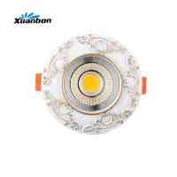 Dimmable LED Downlight 7W 9W Spot LED DownLights Dimmable cob LED Spot Recessed down lights for living room 110v 220v