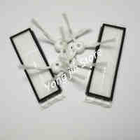 2 * filter + 4* Side brush Suitable for xiaomi robot roborock s50 xiaomi vacuum 2 roborock