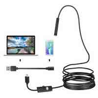 Android Endoscope Camera 5.5MM Lens 1m/1.5m/2m/3.5m/5m Snake Wire Android Borescopes Mini Camera For PC Android Phone