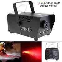 Wireless Control LED 500W RGB Color LED Fog Machine / Professional LED Fogger / Stage Ejector for Bar / KTV