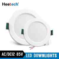 Led Downlight DC/AC 12V 24V 36V 48V Led Panel Light Led Ceiling Downlight 5W 9W 12W 15W 18W Recessed Round Lamp LED Lighting