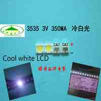 200pcs FOR SAMSUNG 3537 LED Backlight High Power LED 1W 3537 3535 350MA Cool white LCD Backlight for TV TV Application 3v LED