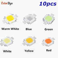 10PCS 10W white/warm white/Red/green/blue/yellow Led chip 10w Lamp beads 10W chip led 10W LED chip Integrated High power