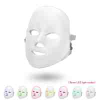 7 Colors Led Facial Mask Led Korean Photon Therapy Face Mask Machine Light Therapy Acne Mask Neck Beauty Spa Led Mask