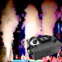 1500W LED Fog Machine/Wireless Remote DMX512 Smoke Machine With 24x9W RGB LED Lights/Professional Stage Pyro Vertical LED Fogger