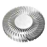 Hot LED Radiator 90mm x10mm Round Mountable Aluminum Heat Sink Cooling For 10W LED Heatsink Light Radiator