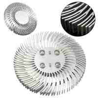 LED Radiator 90mm x10mm Round Mountable Aluminum Heat Sink Cooling For 10W LED Heatsink Light Radiator