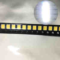 1000pcs/lot LED 2835 Pure White 1W 9V 105-110LM 6000-6500K LED Light Emitting Diode