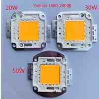 LED CHIP pure Yellow Orange 20W 30W 50W 38mli 45mli 1800-2000K 1750MA led chip high power led bead 32-34V for led street light