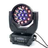 LED 19x15W RGBW beam Wash/Zoom Light Professional DJ/Bar LED Stage Machine DMX512 Light LED Zoom Beam Circle control Moving Head